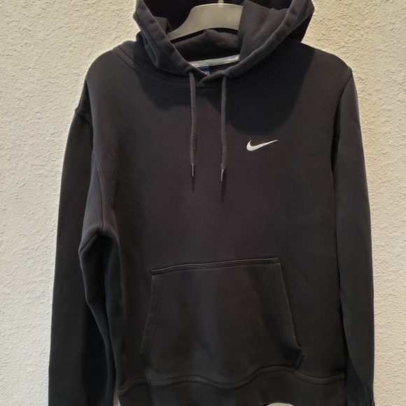 Nike Other - Vintage Y2K Nike Essential Hoodie Sweatshirt Swoosh Men's sz Small Blue Tag